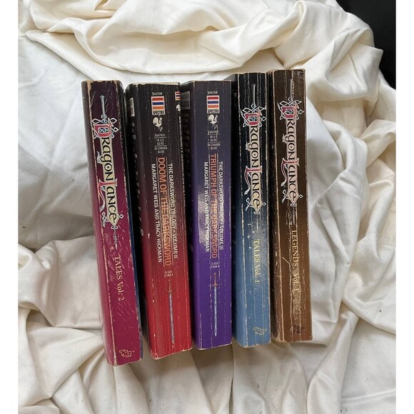 Dragonlance Legends Legends Vol. 1/Tales 1&2 Darkword Trilogy Vol. 1&2 Lot Of 5 - Picture 1 of 3